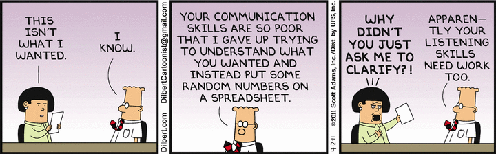 Dilbert Communication Skills