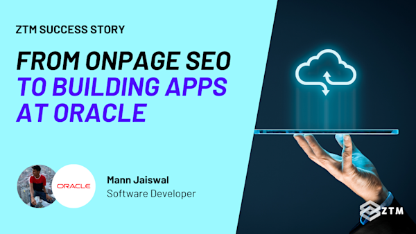 From Software + SEO To Building Apps At Oracle preview