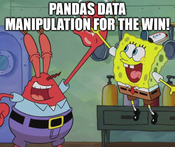 pandas data manipulation