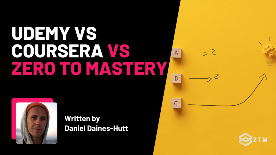 Udemy vs Coursera vs Zero To Mastery: Comparison Guide preview