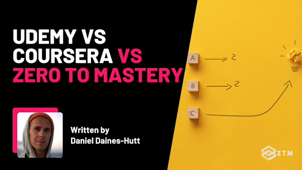 Udemy vs Coursera vs Zero To Mastery: Comparison Guide preview