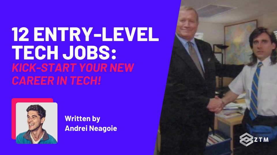 12 Entry Level Tech Jobs To Kick Start Your New Career Zero To Mastery