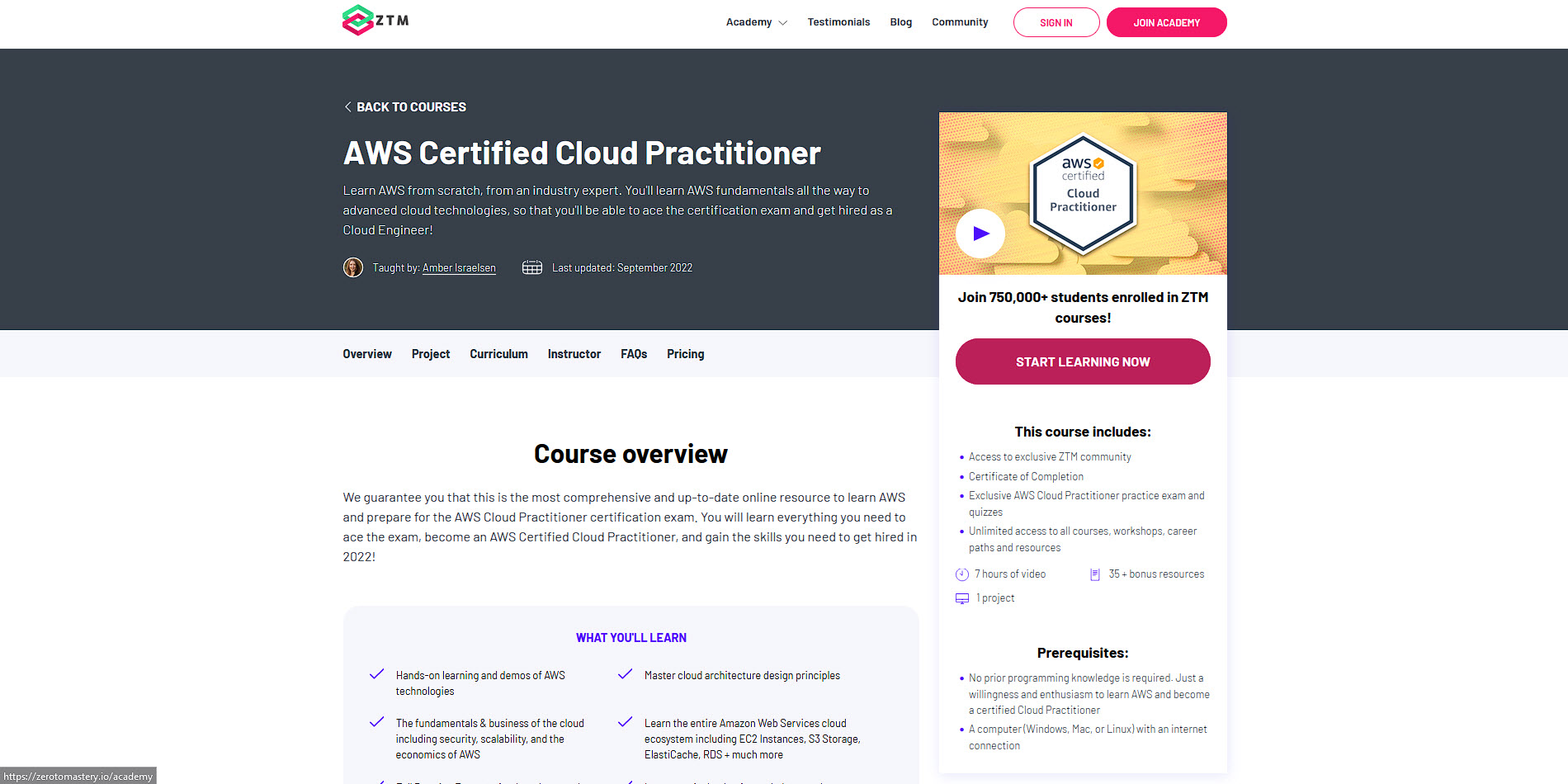 ztm-s aws certification