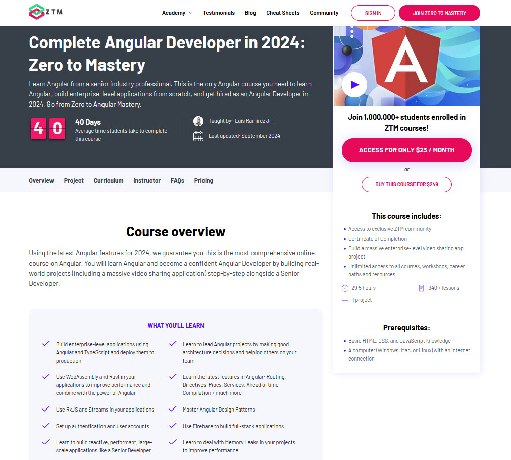 learn angular