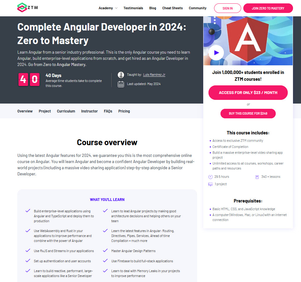 learn angular