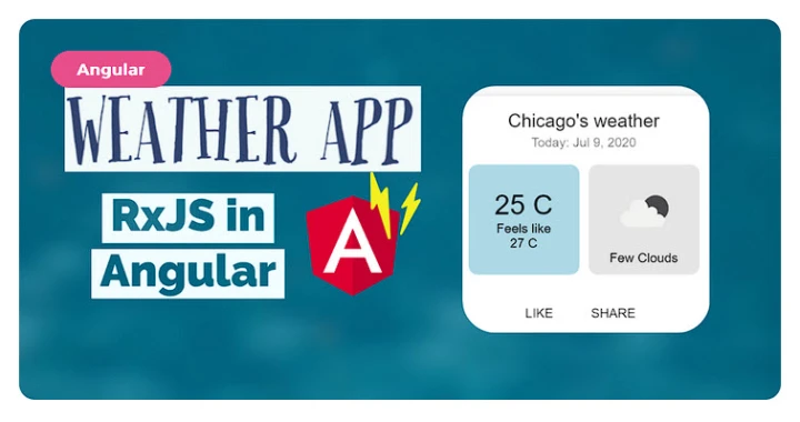 Build a weather app with angular