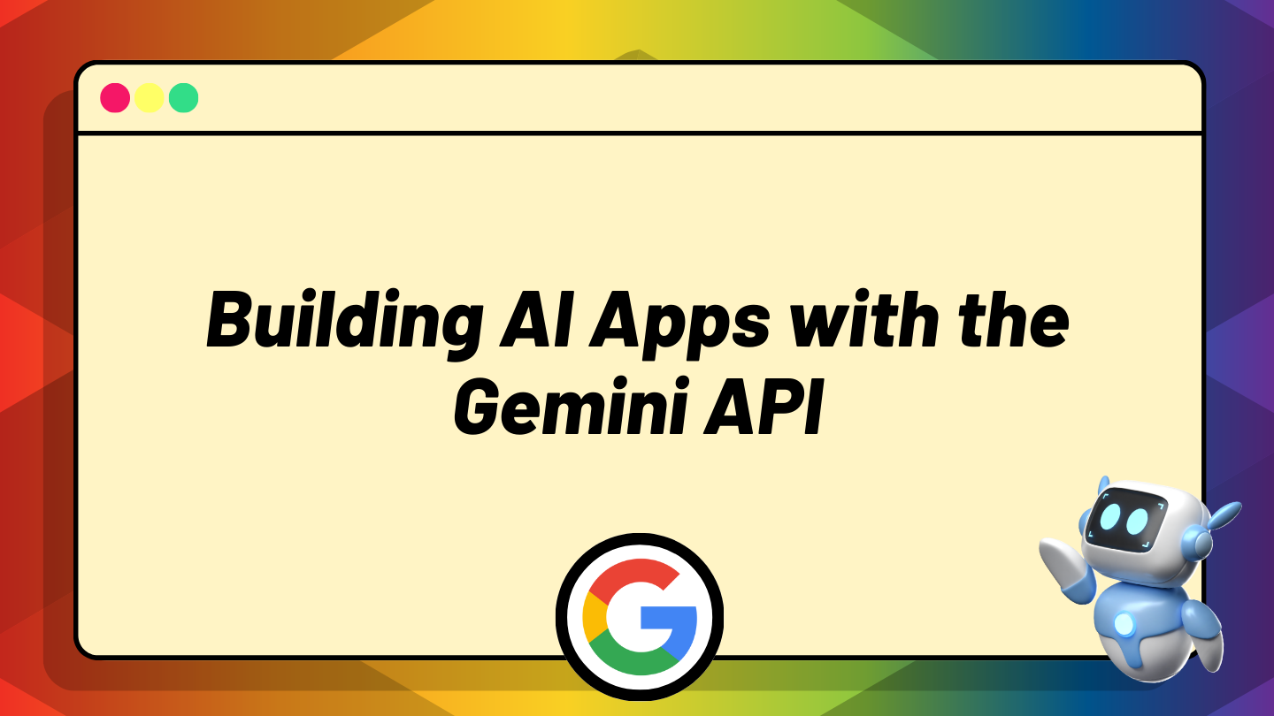 Learn Google's Gemini API. Create AI Applications | Zero To Mastery