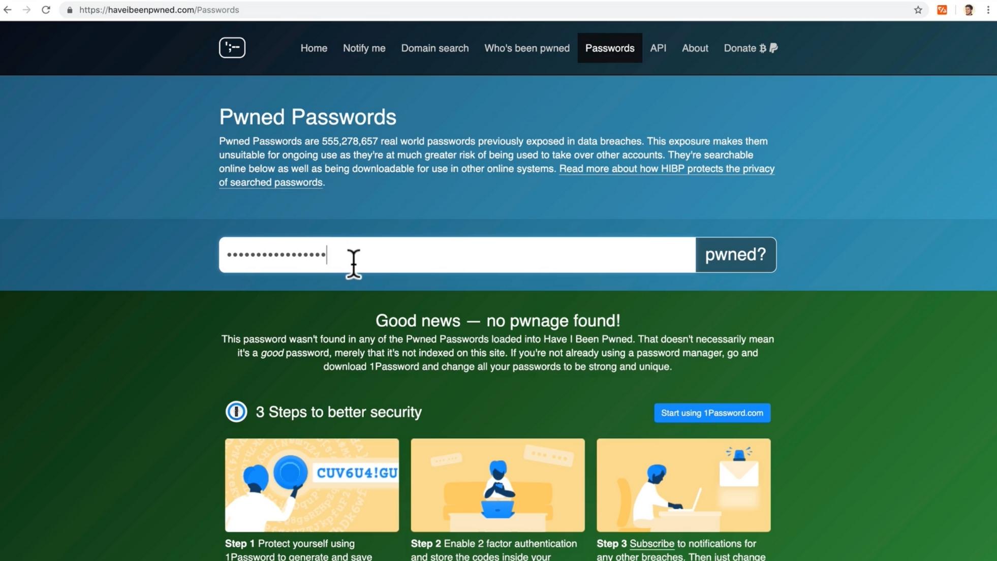 Python PasswordChecker