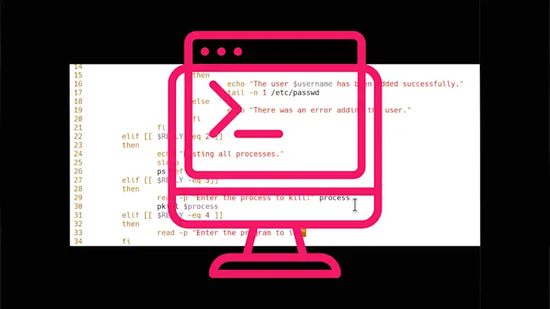 System Administration using Bash Menus