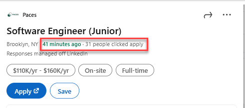 nyc software engineer applications