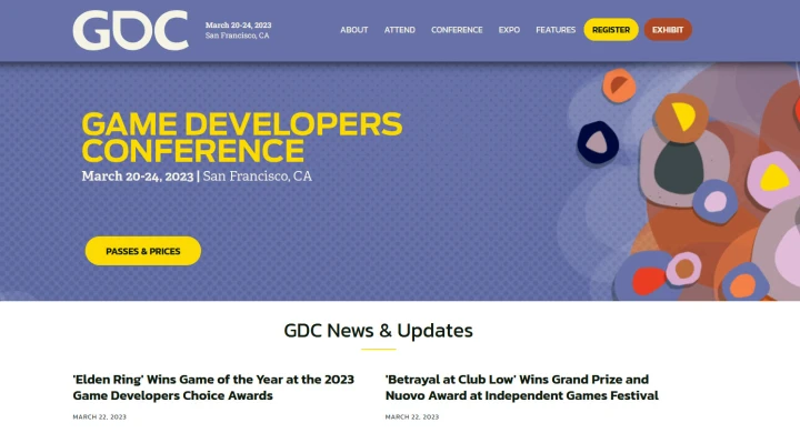 Attend Game Developer conferences