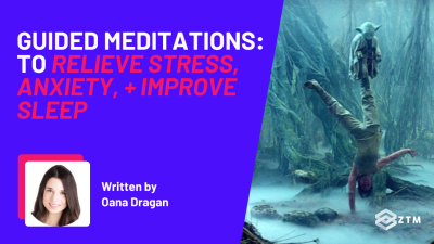 Guided Meditations To Relieve Stress, Anxiety & Help You Sleep Better preview