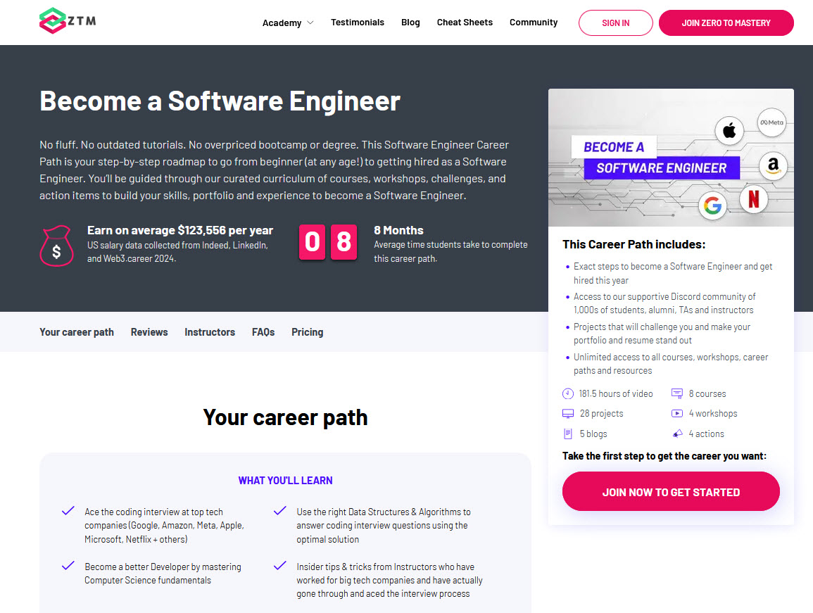 become a software engineer