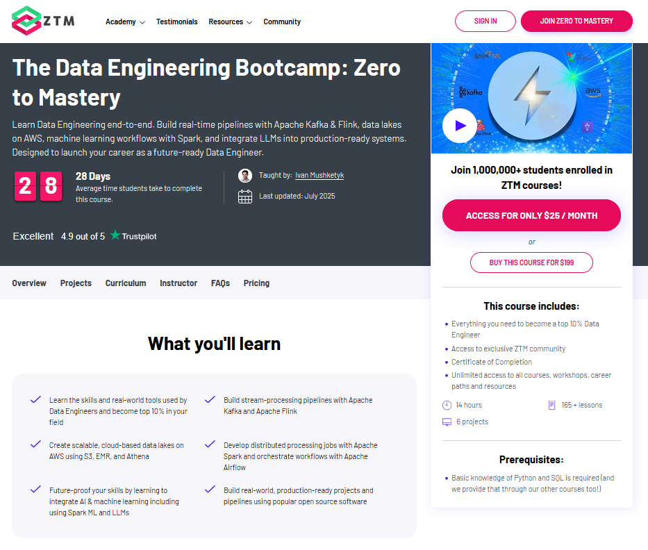learn data engineering