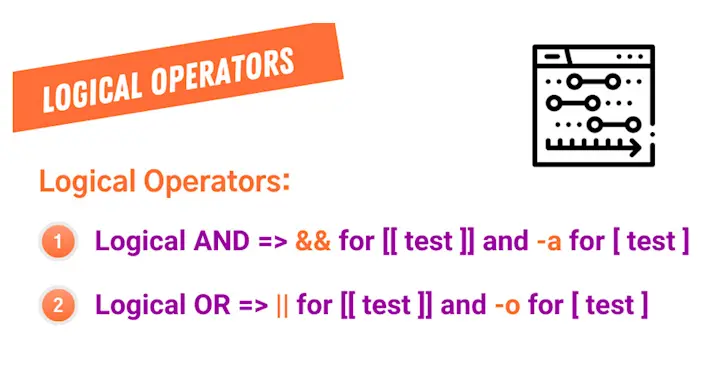 logical operators in Bash