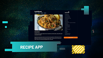 Complete Recipe App