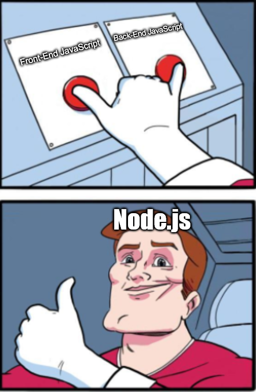 node gave birth to fullstack developers