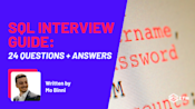 SQL Interview Prep: 24 Essential Questions, Answers + Code Examples ...