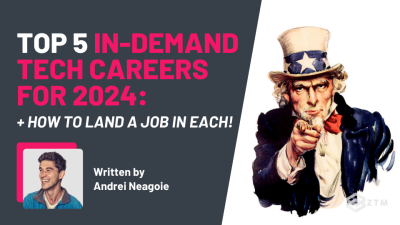 Top 5 In-Demand Tech Jobs For 2024 (+ How To Land A Job In Each!) preview