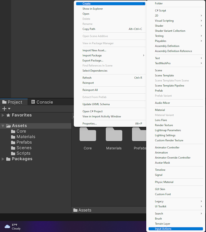 Input System Package