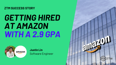 Getting Hired by Amazon as a Software Developer with a 2.9 GPA preview