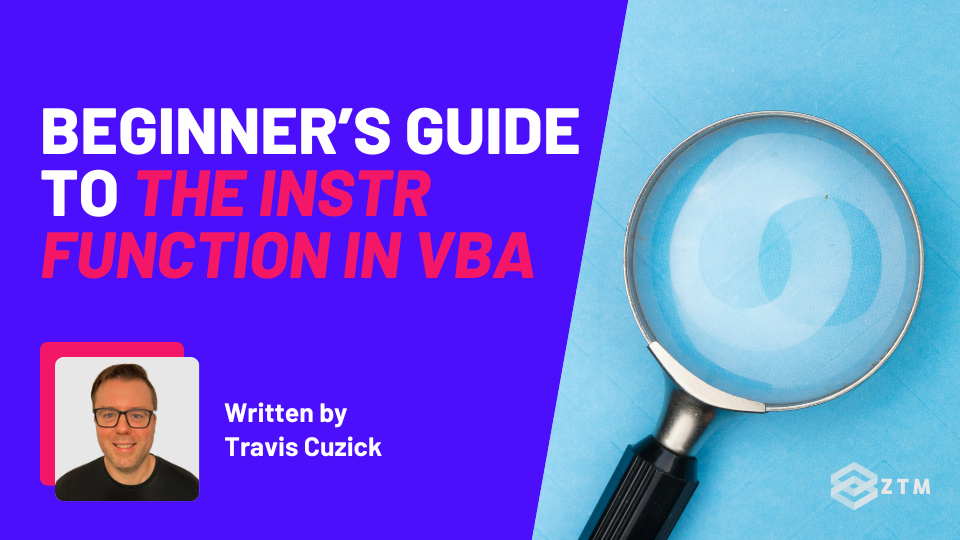 Beginner’s Guide to the InStr Function in VBA preview