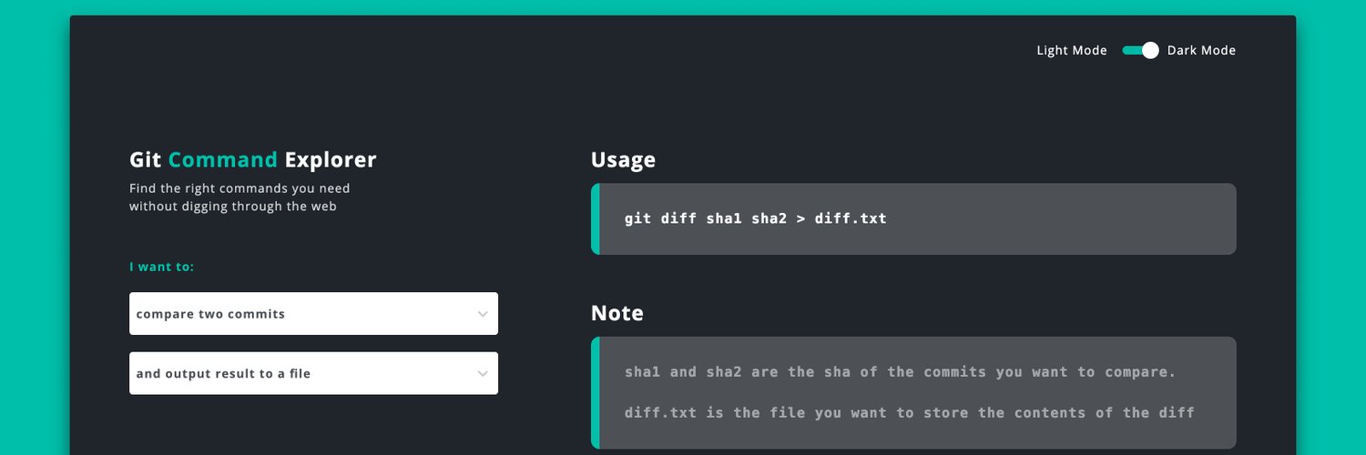 Git Command Explorer