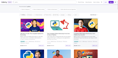 Udemy Python Android Review Pluralsight vs Udemy vs Zero To Mastery: Comparison Guide | Zero To Mastery