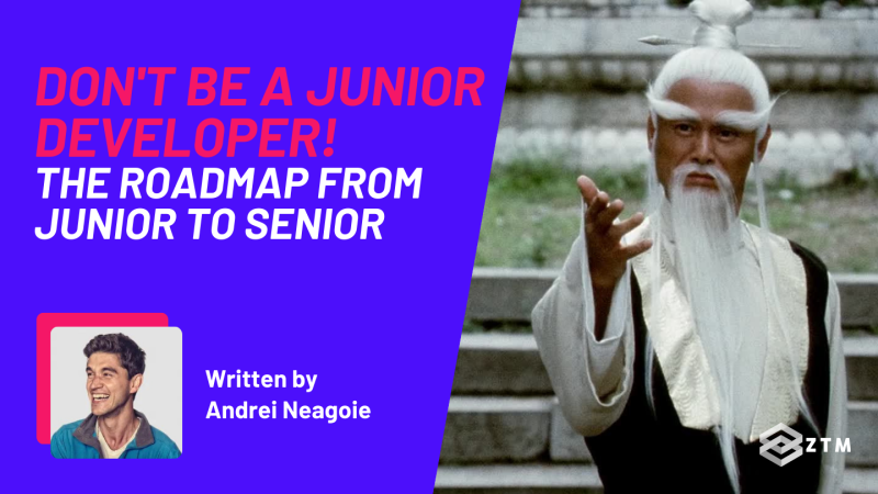 Don’t be a Junior Developer
