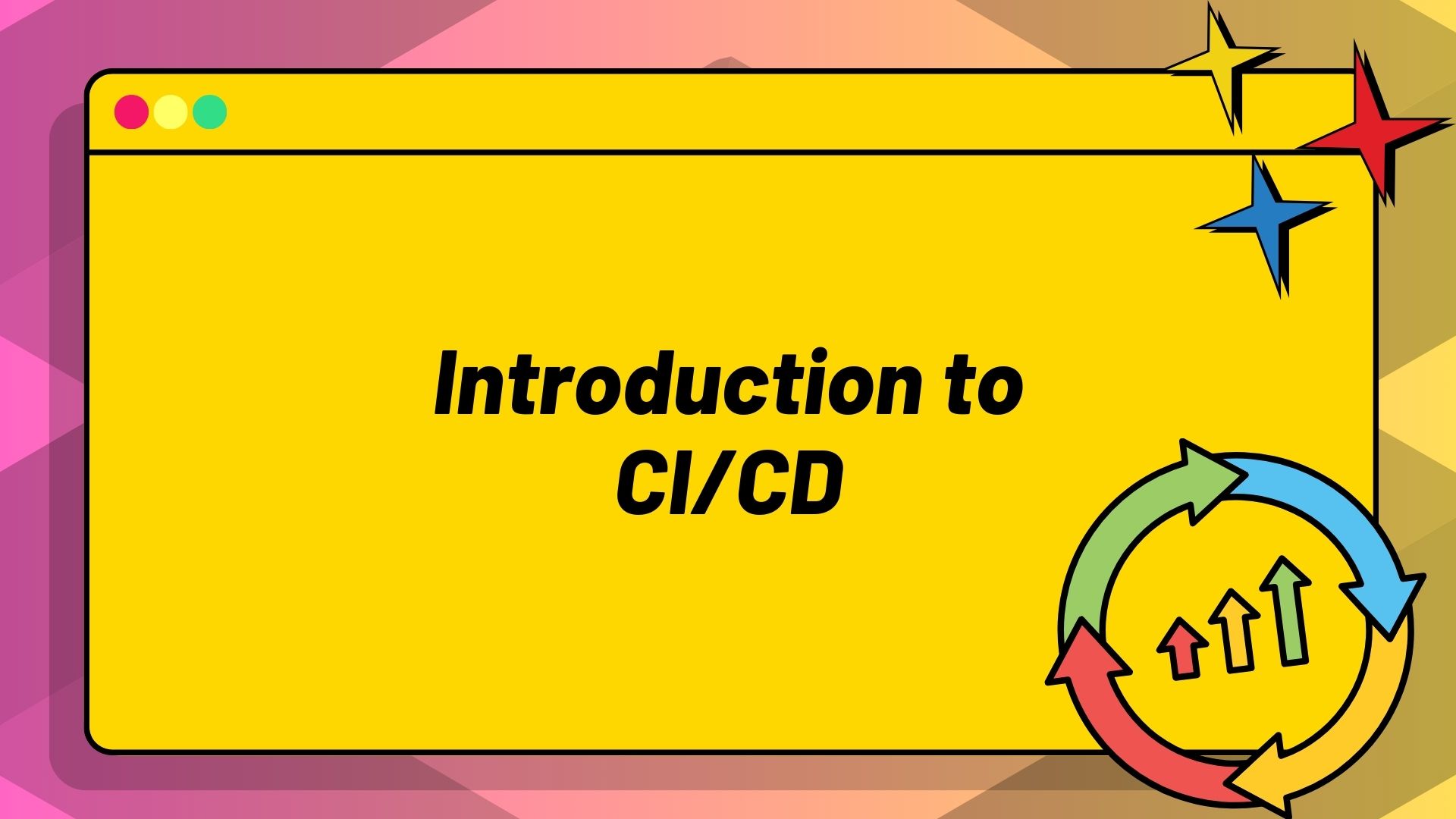Introduction to CI/CD (Continuous Integration, Delivery & Deployment)