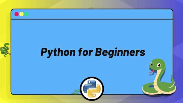 Python for Beginners