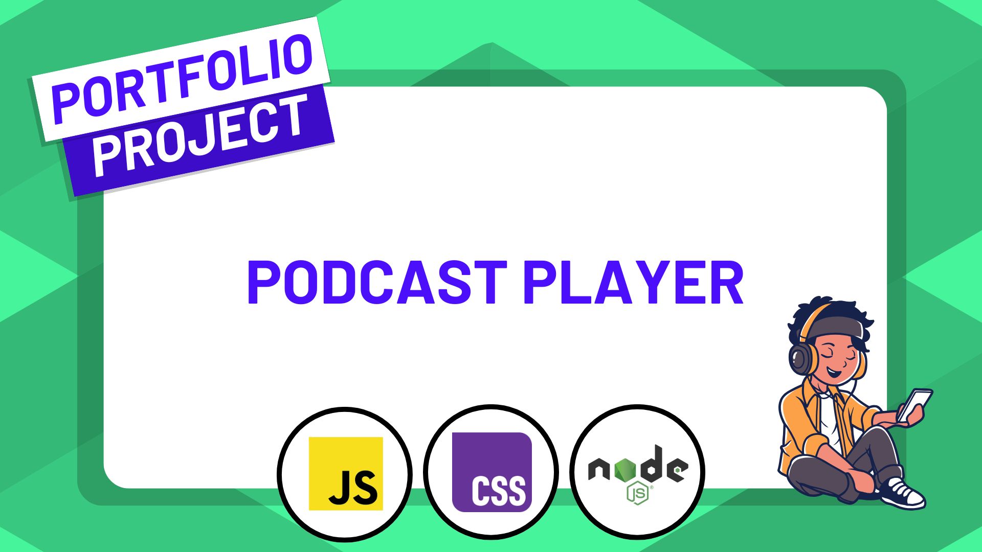 Build a Podcast Player with JavaScript, CSS and Node.js