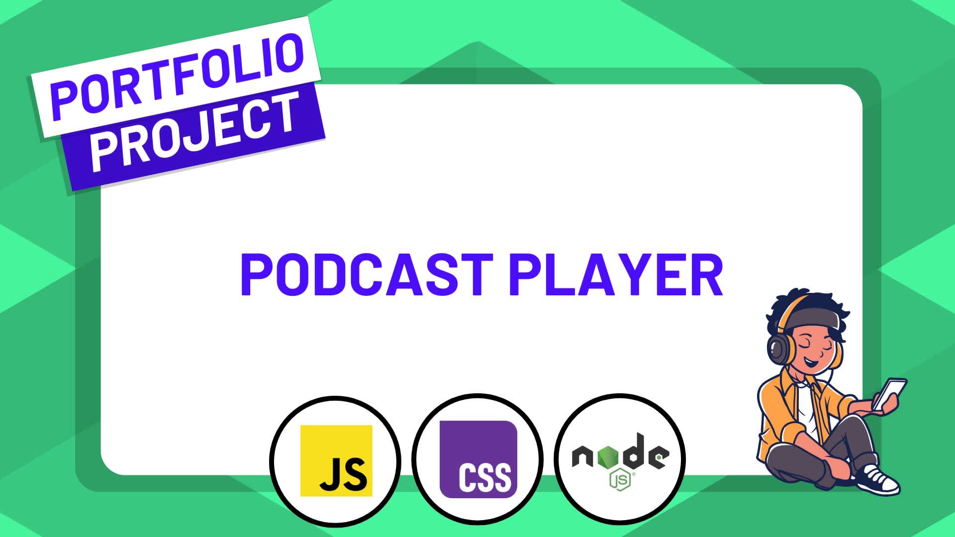Build a Podcast Player with JavaScript, CSS and Node.js