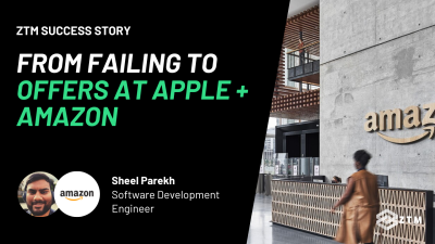How I went from failing to then getting hired at Apple and Amazon as a Software Development Engineer preview