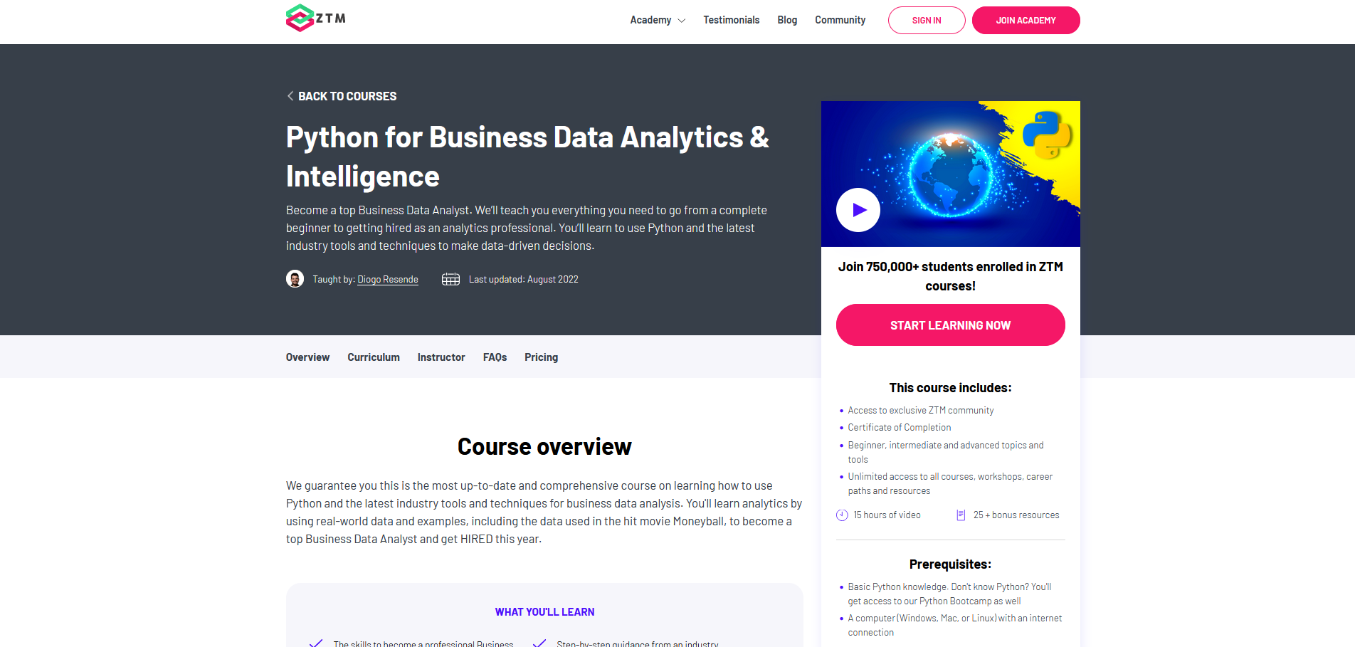 learn data analytics