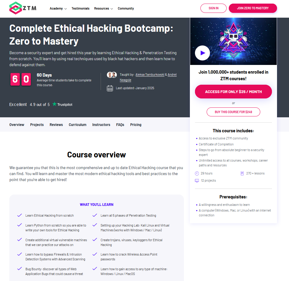 learn ethical hacking