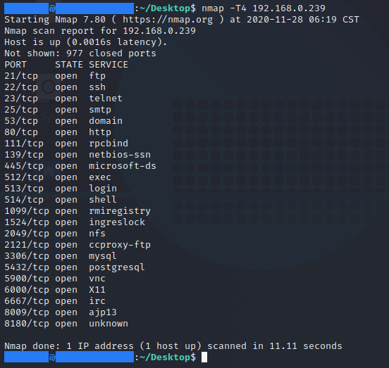 [ CHEAT-SHEET ] - T4 nmap command