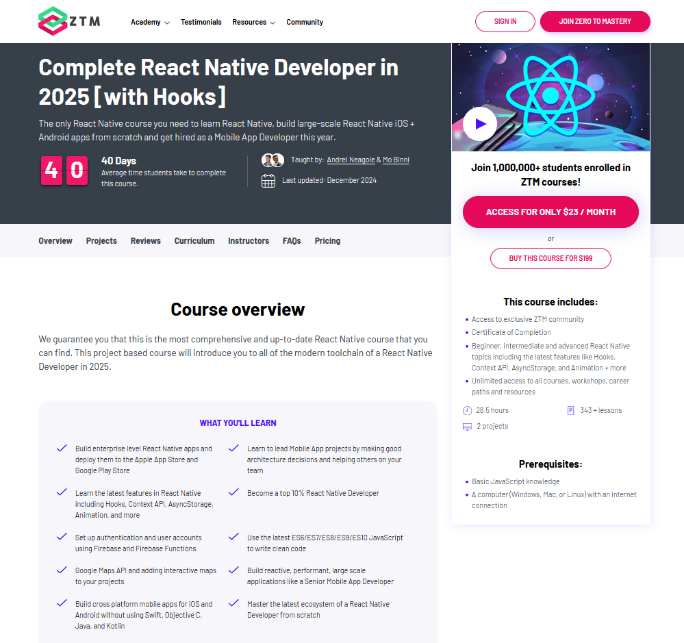 learn react native in 2025