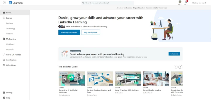 linkedin learning