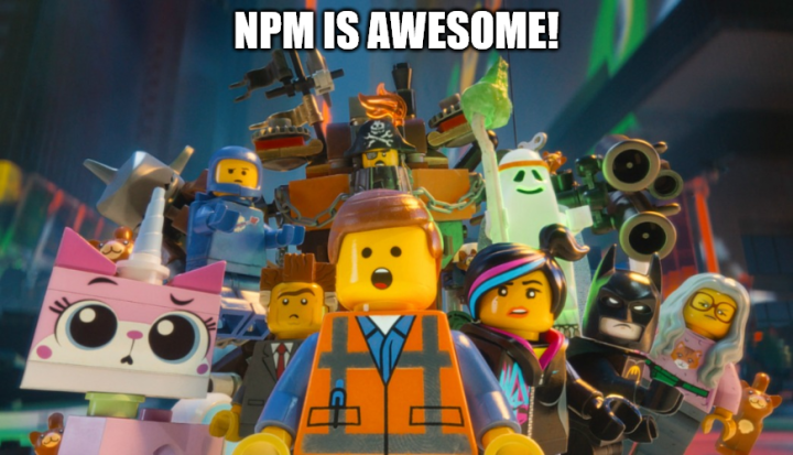 npm is awesome