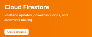 Create Firestore Database