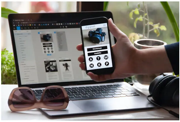 portfolio design assignments create an app