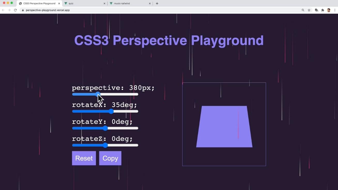 Perspective Playground