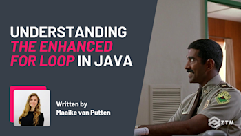 How To Use Enhanced For Loops In Java (aka 'foreach') | Zero To Mastery