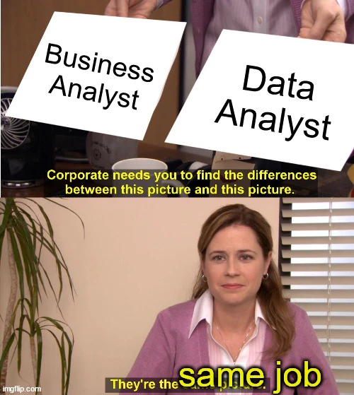 Data analyst vs business analyst