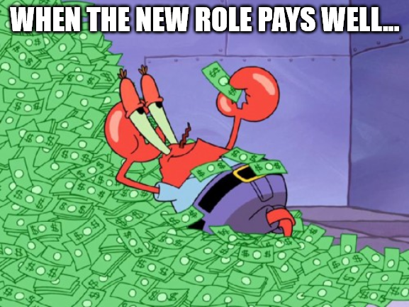 Get a payrise from a new role