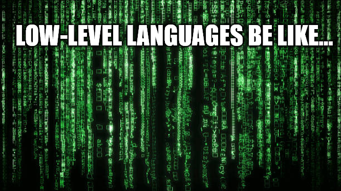 low level languages