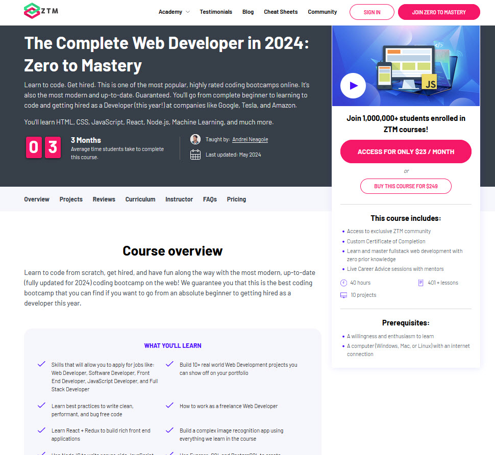 learn how to become a web developer