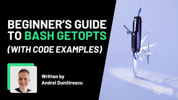 Beginner’s Guide To Bash getopts (With Code Examples) preview