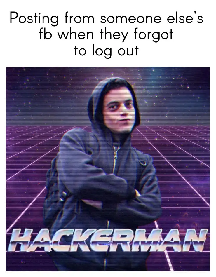 Lazy hacker example